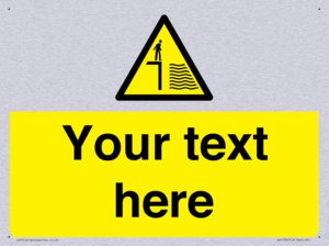 Custom Deep Water Sign